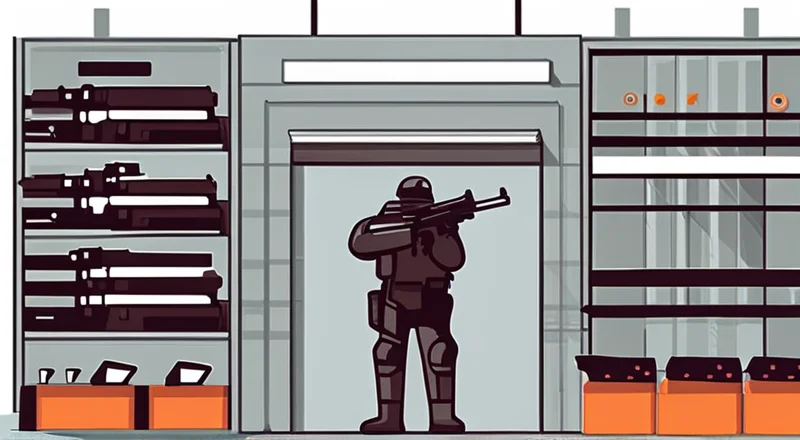暗区突围如何管理仓库里的枪