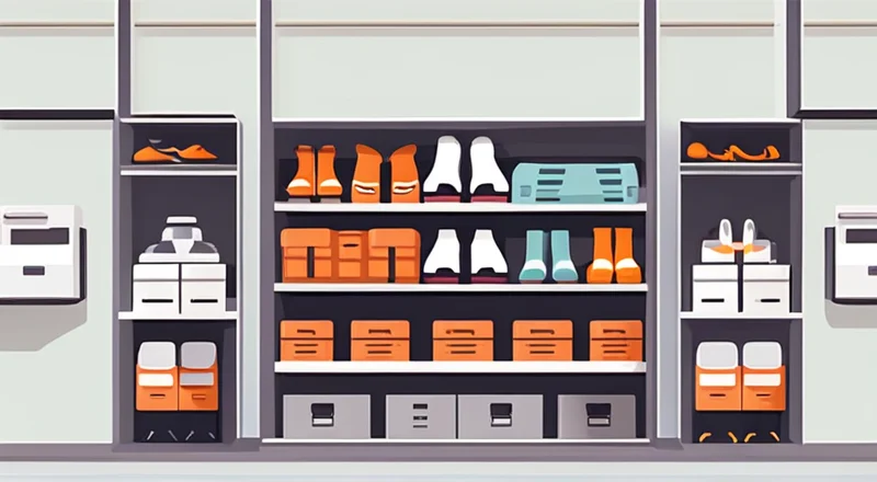 袜子如何摆放在仓库里便于管理