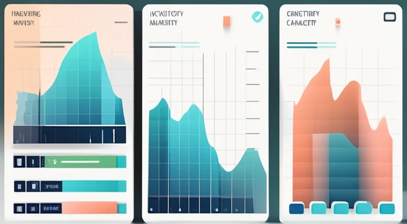 出入库管理图表怎么做的