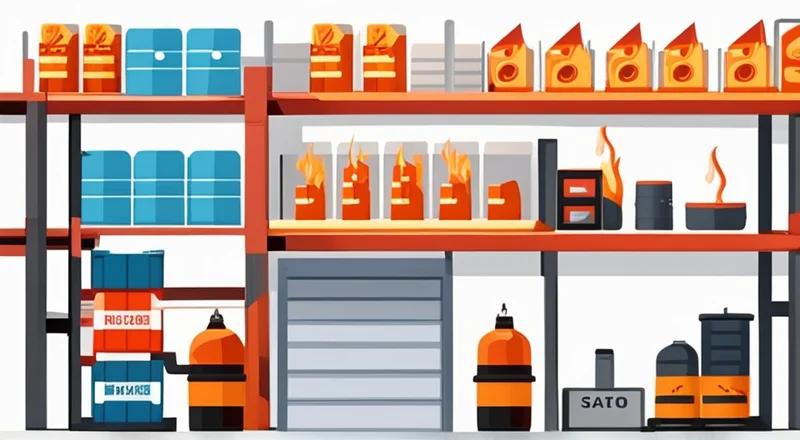 易燃易爆品在仓库中如何存放管理