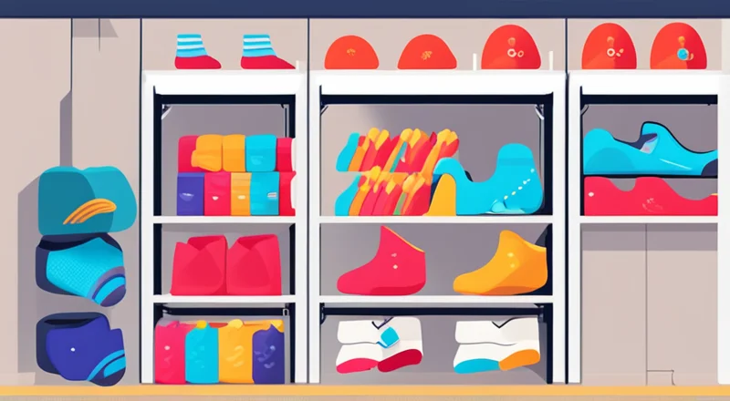 袜子店怎么管理库存货物