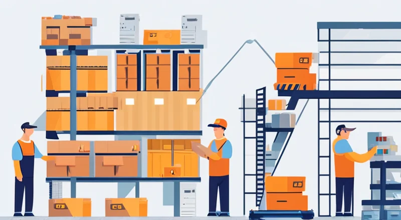 仓库管理的四个步骤是什么