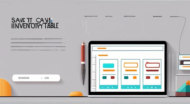 出入库表如何保存到桌面