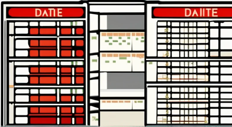 进销存库存表日期如何与内容同步