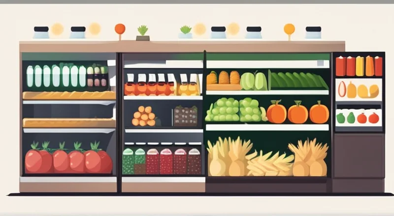 超市果蔬打称怎么出入库