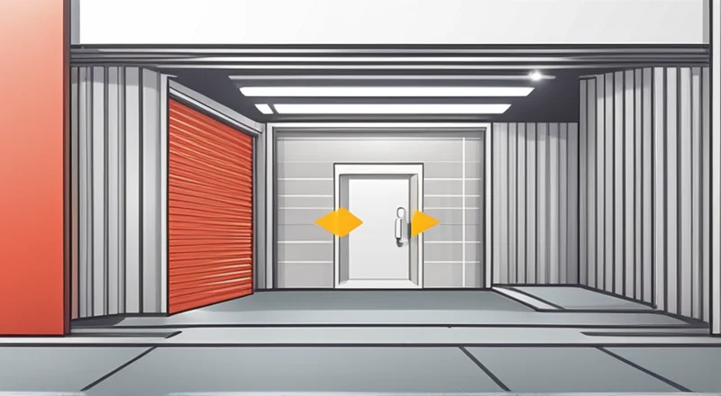 通道狭窄怎么出入库门的