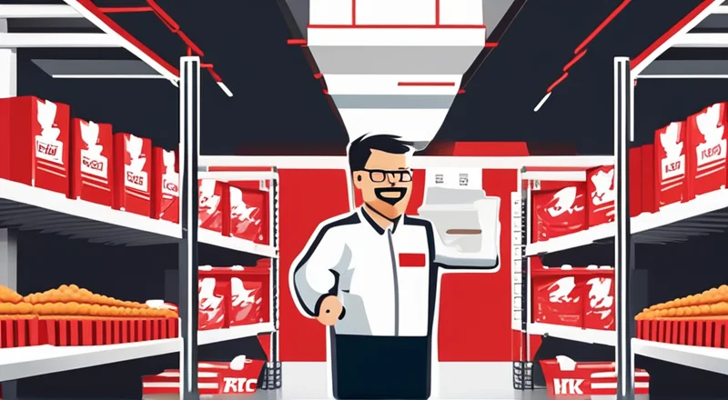 肯德基如何管理仓库工作