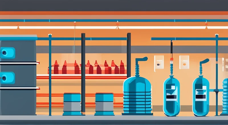 仓库管理煤气应该放在哪里