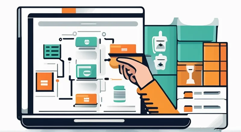 出入库作业流程图怎么画