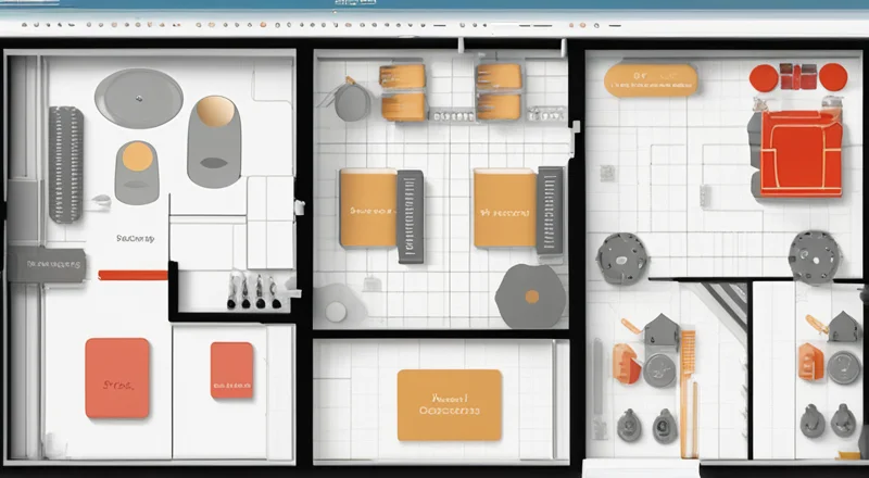 生产车间平面图软件