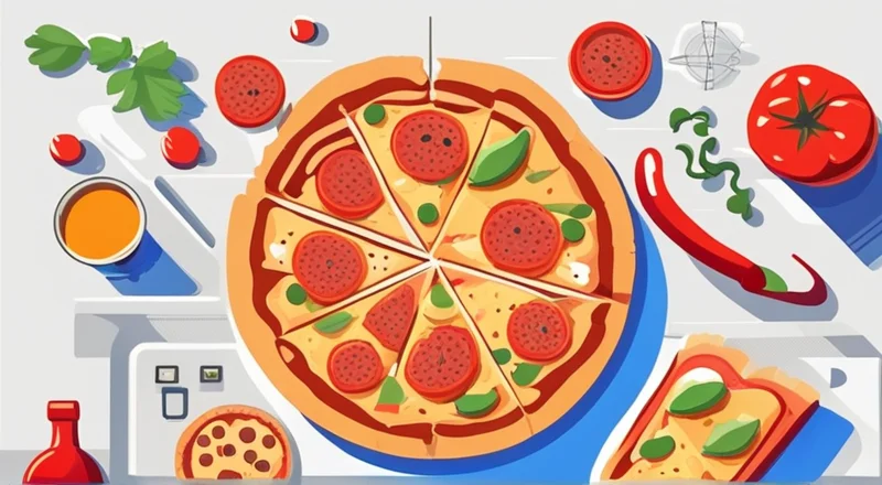 看国外批量生产的披萨软件