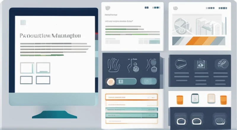 生产管理软件模板设计