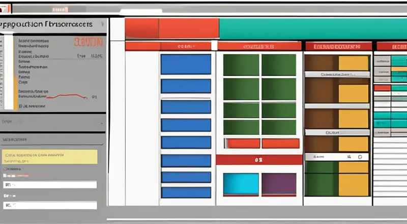 生产计划与物料控制管理表 excel