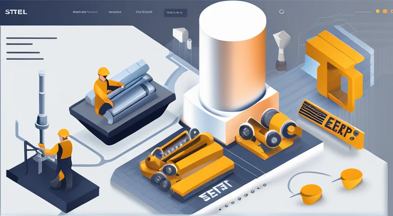 钢材生产erp软件