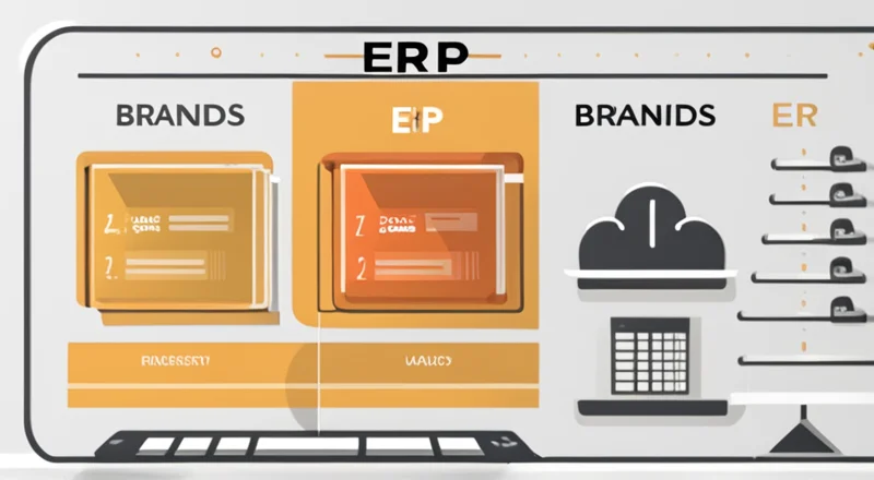 erp管理有哪些牌子好的 5大热门erp品牌对比分析