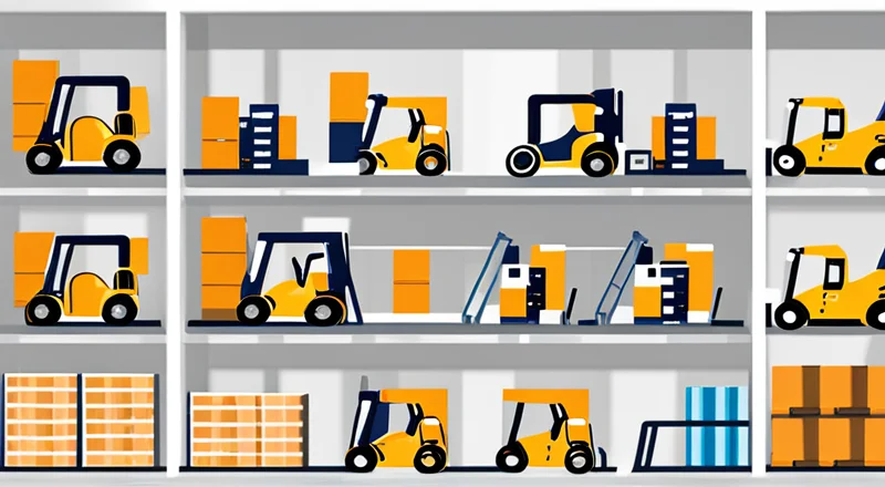 叉车智能仓储系统