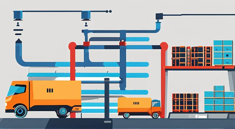 智能仓储系统流程展示图 智能仓储物流管理 效率提升新方案