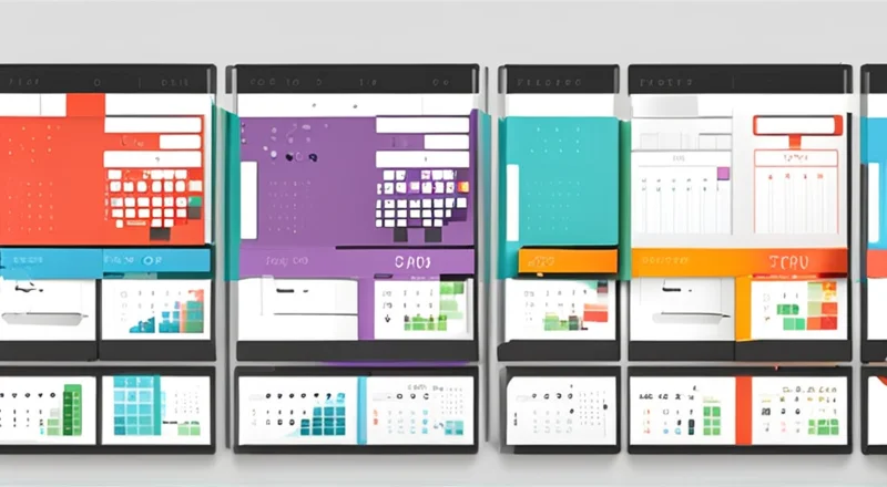 办公软件怎么做日历模板