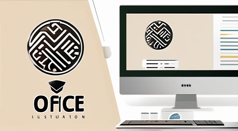 办公软件怎么制做公章的