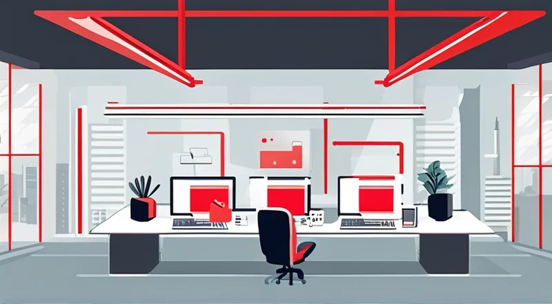 办公软件红线怎么弄的好看