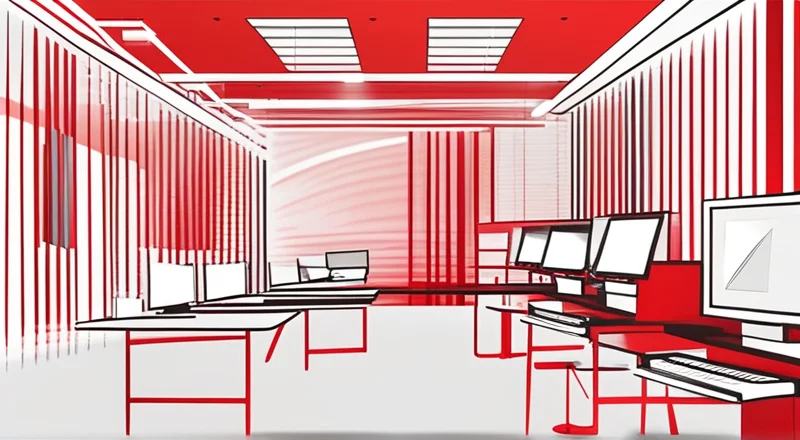 办公软件怎么画红框的线条