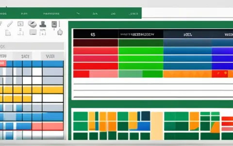 办公软件excel表格怎么吸颜色