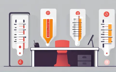 办公软件温度表怎么设置