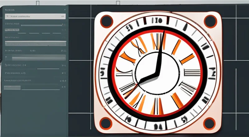 用办公软件怎么画钟表盘