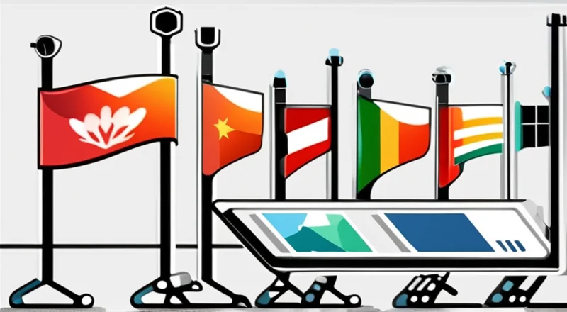 办公软件怎么对旗的制作