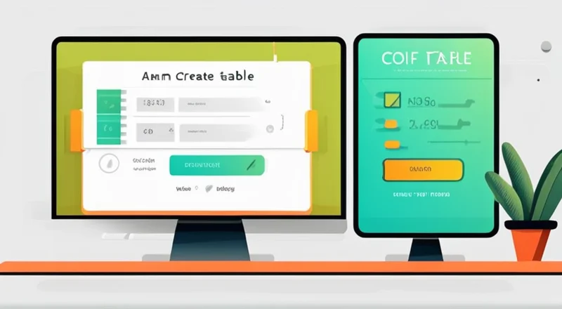 办公软件标价怎么做表格