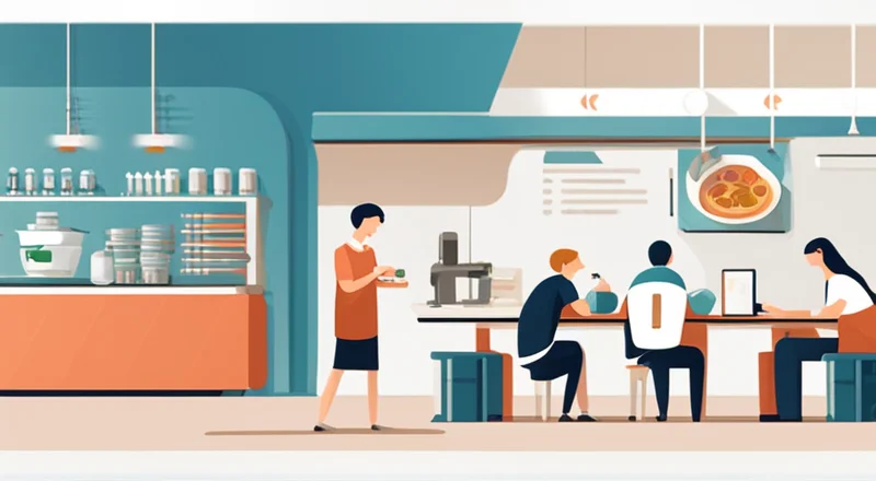 食堂管理,适合小型企业吗?