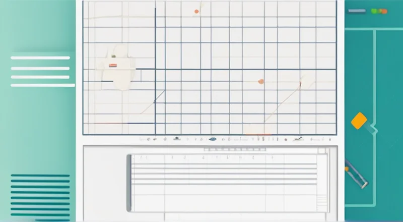 办公软件怎么画斜格子