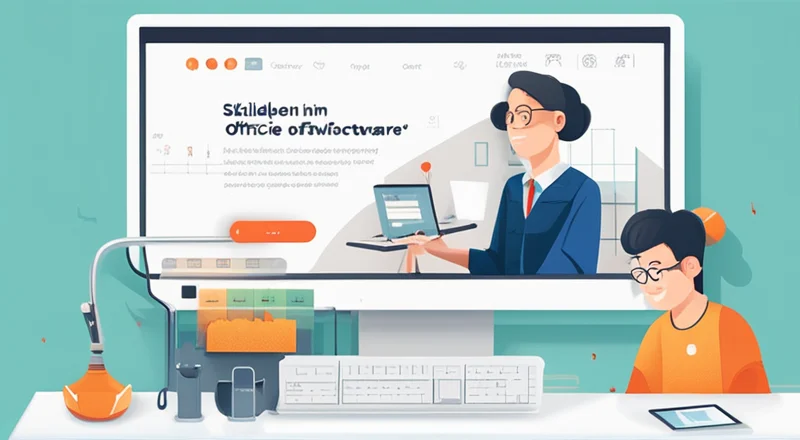 怎么说熟练办公软件的话