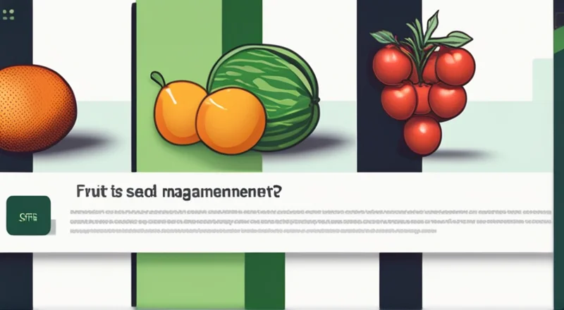 果蔬管理软件哪个好