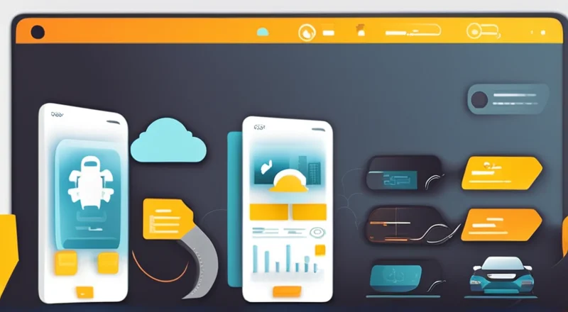 车辆管理系统的移动端应用和云端服务